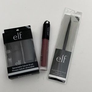 E.L.F. Lipstick and brushes